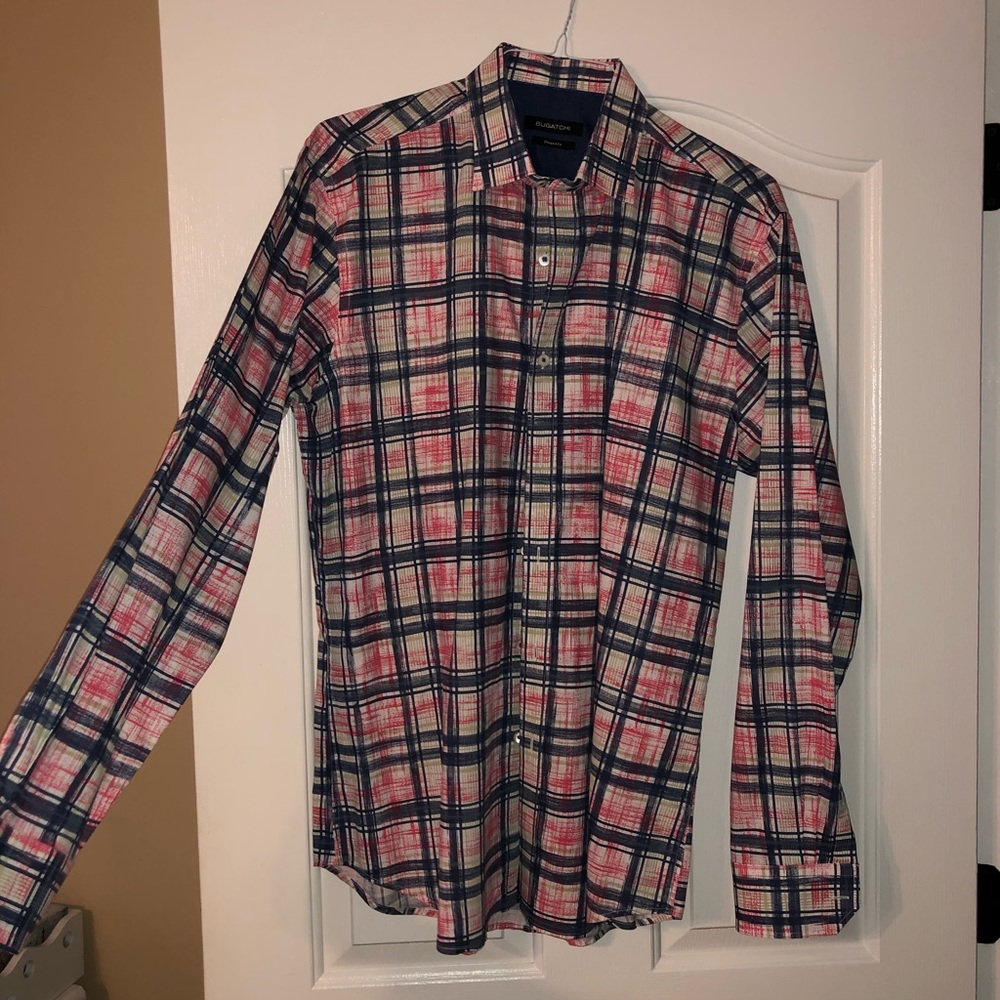 Bugatchi Mens Dress Shirt
